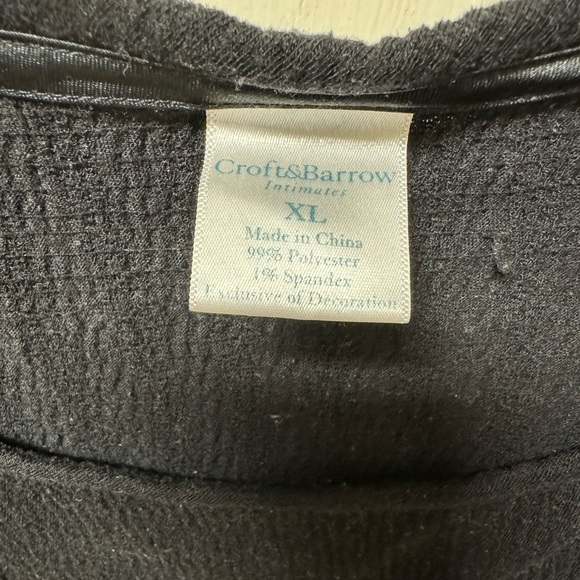 Croft & Barrow Short Sleeve Top - Picture 3 of 4